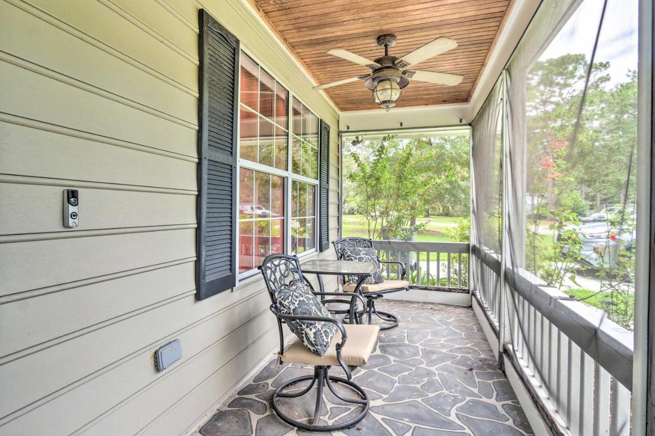 Peaceful Beaufort Home With Front Porch And Grill Экстерьер фото